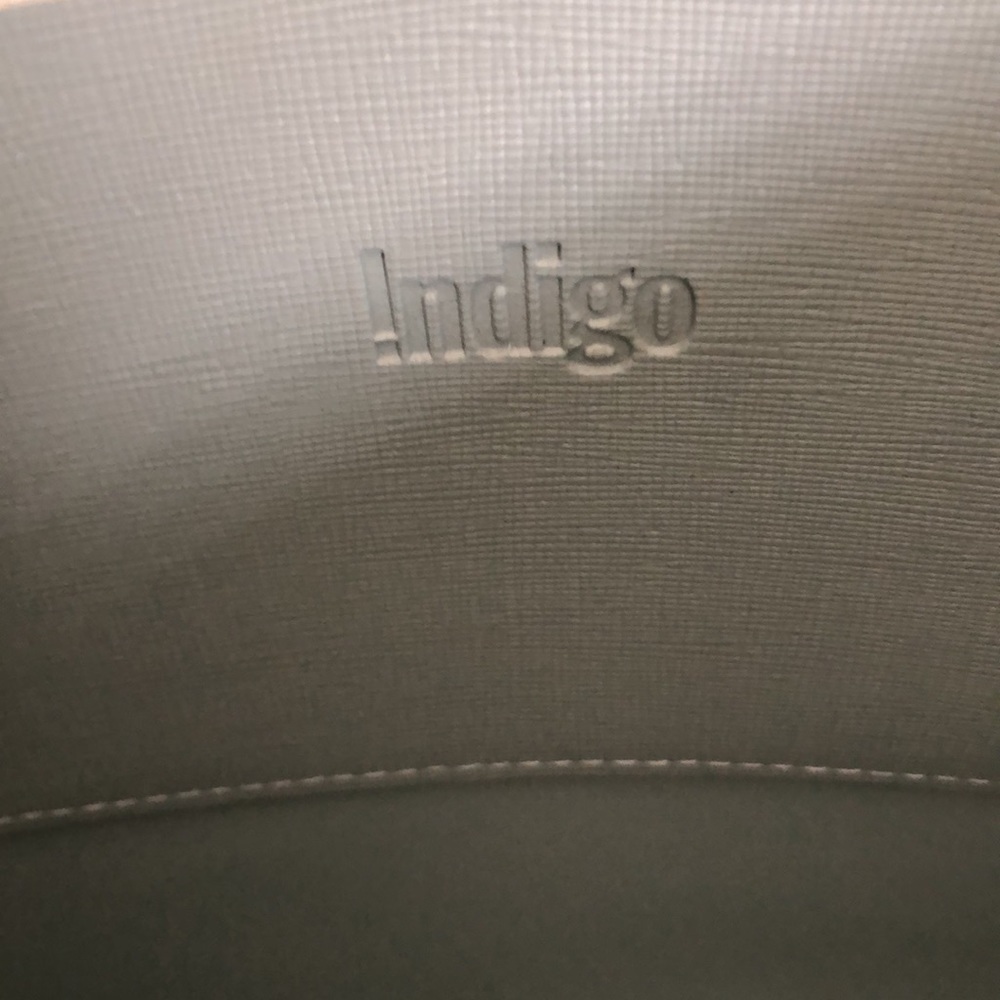 Indigo vegan tote in mint green - Picture 4 of 8